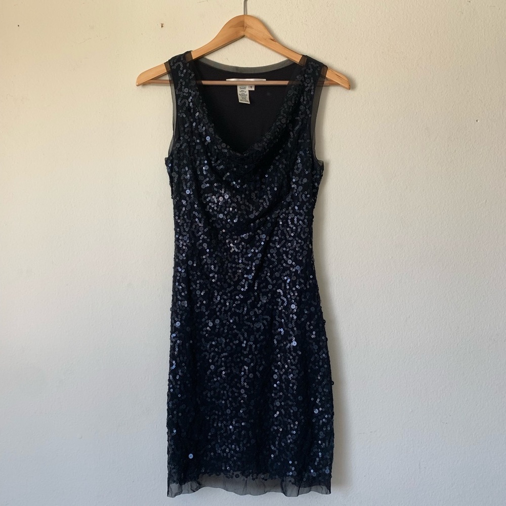 Max Studio black Sequined Dress